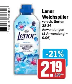 AEZ Lenor Weichspüler Angebot