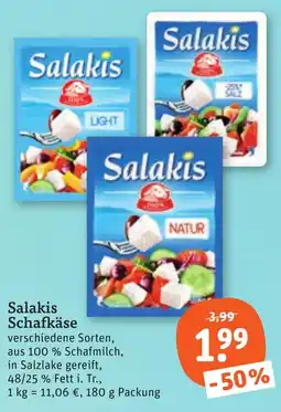 tegut Salakis Schafkäse Angebot