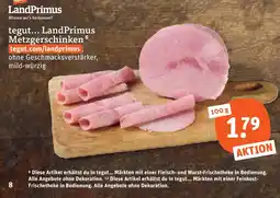 tegut LandPrimus Metzgerschinken Angebot