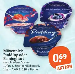 tegut Mövenpick Pudding oder Feinjoghurt Angebot
