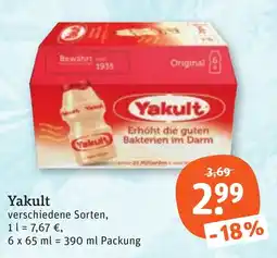 tegut Yakult Angebot