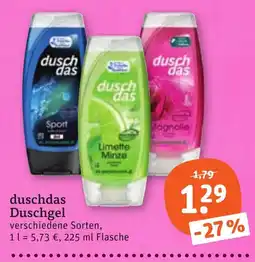 tegut duschdas Duschgel Angebot