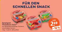 tegut Saupiquet Thunfisch-Salat Angebot