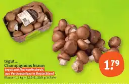 tegut tegut... Champignons braun Angebot
