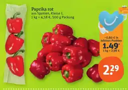 tegut Paprika rot Angebot