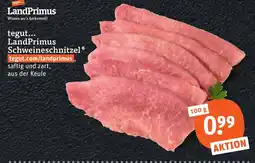tegut LandPrimus Schweineschnitzel Angebot