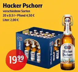 Getränke Hoffmann Hacker Pschorr Angebot