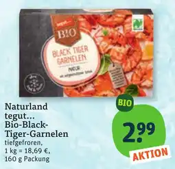 tegut Naturland Bio-Black-Tiger-Garnelen Angebot