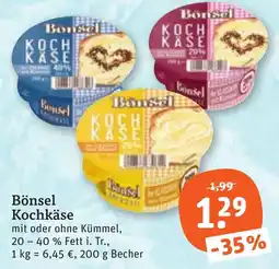 tegut Bönsel Kochkäse Angebot