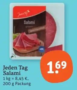 tegut Jeden Tag Salami Angebot