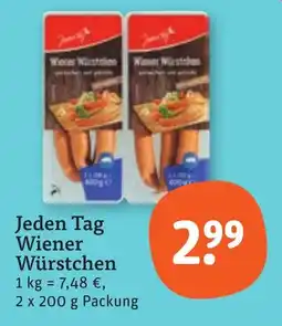 tegut Wiener Würstchen Angebot