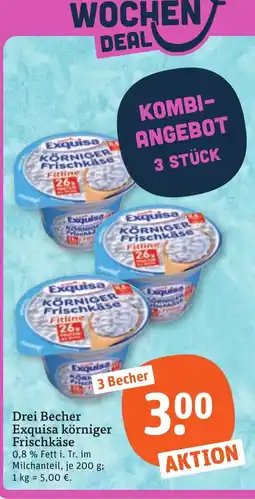 tegut Exquisa körniger Frischkäse Angebot