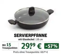 tegut SERVIERPFANNE mit Glasdeckel Angebot