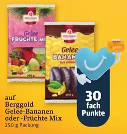 tegut Berggold Gelee-Bananen oder Früchte Mix Angebot