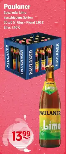Getränke Hoffmann Paulaner Spezi oder Limo Angebot