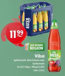 Getränke Hoffmann Vilsa Schorle Angebot