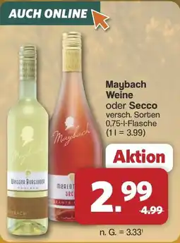 Famila Nord West Maybach Weine oder Secco Angebot