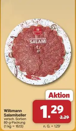 Lidl Wiltmann Salamiteller Angebot