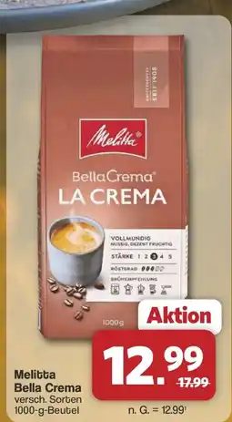 Lidl Melitta Bella Crema Angebot
