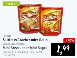 KONSUM Lorenz Saltletts Cracker oder Rolls Angebot