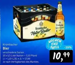 KONSUM Krombacher Bier Angebot
