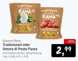 KONSUM Giovanni Rana Tradizionali oder Amore di Pesto Pasta Angebot