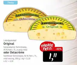 KONSUM Leerdammer Original oder Delacrème Angebot