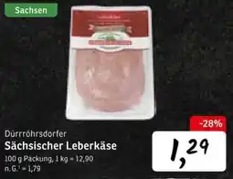 KONSUM Dürrröhrsdorfer Sächsischer Leberkäse Angebot