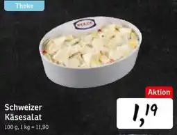 KONSUM Schweizer Käsesalat Angebot