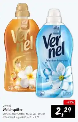 KONSUM Vernel Weichspüler Angebot
