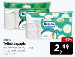 KONSUM Regina Toilettenpapier Angebot