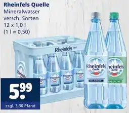 Getränkewelt Rheinfels Quelle Mineralwasser Angebot