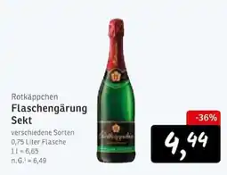 KONSUM Rotkäppchen Flaschengärung Sekt Angebot