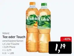 KONSUM Volvic Tee oder Touch Angebot