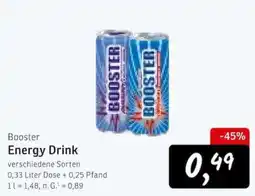 KONSUM Booster Energy Drink Angebot