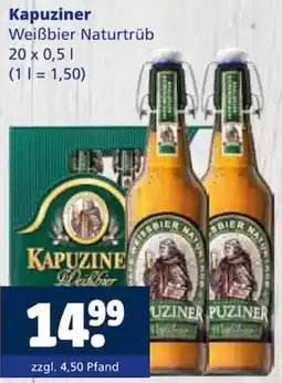 Getränkewelt Kapuziner Weißbier Naturtrüb Angebot