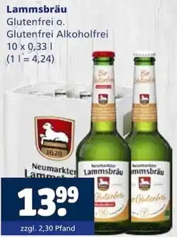Getränkewelt Lammsbräu Glutenfrei o. Glutenfrei Alkoholfrei Angebot