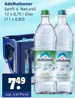 Getränkewelt Adelholzener Sanft o. Naturell Angebot
