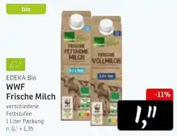 KONSUM EDEKA Bio WWF Frische Milch Angebot