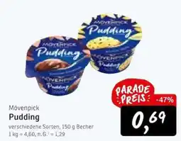 KONSUM Mövenpick Pudding Angebot