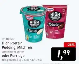 KONSUM Dr. Oetker High Protein Pudding Angebot