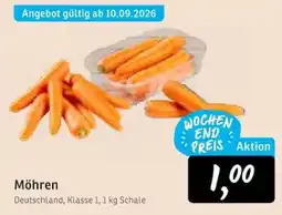 KONSUM Möhren Angebot