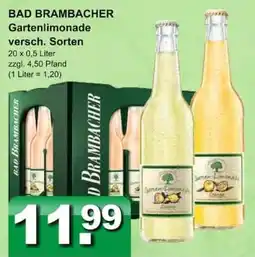Getränkeparadies Gefromm BAD BRAMBACHER Gartenlimonade Angebot
