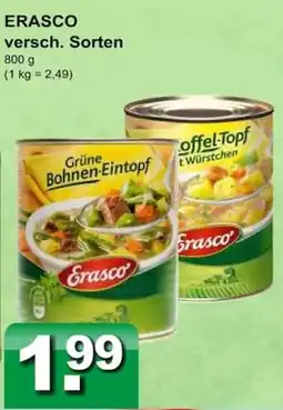 Getränkeparadies Gefromm Erasco Grüne Bohnen-Eintopf Angebot