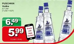 Getränkeparadies Gefromm PUSCHKIN Vodka Angebot