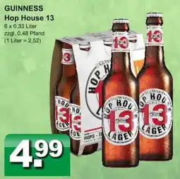 Getränkeparadies Gefromm GUINNESS Hop House 13 Angebot