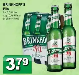 Getränkeparadies Gefromm BRINKHOFF'S Pils Angebot