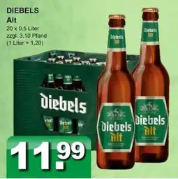 Getränkeparadies Gefromm Diebels Alt Angebot