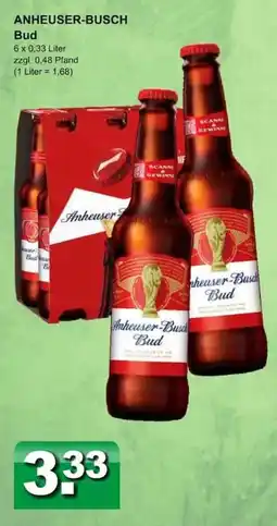 Getränkeparadies Gefromm Anheuser-Busch Bud Angebot