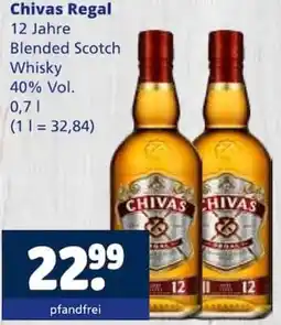 Getränkewelt Chivas Regal Blended Scotch Whisky Angebot